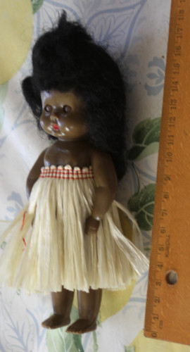 Puppe ddr black woman - black, girl