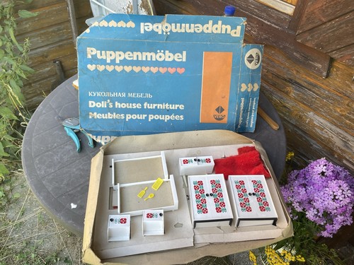 Ddr puppenmöbel set - ddr,