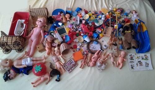 Ddr spielzeug konvolut puppen - ddr,