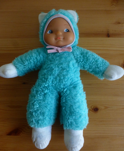 Ddr puppe plüsch - ddr, mit