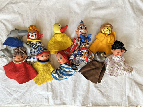Schöne alte handpuppen - 10,