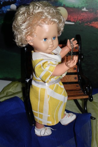 Vintage ddr puppe 60 - puppe,
