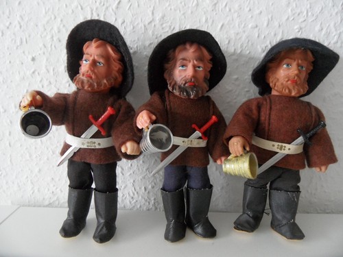 Ddr werbepuppe - 3x,