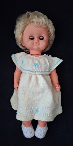Puppe 50cm 80er jahre - ,