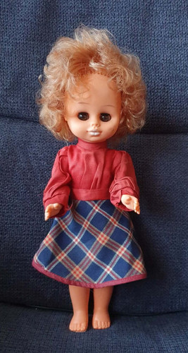 Ddr puppe mit original - ddr,