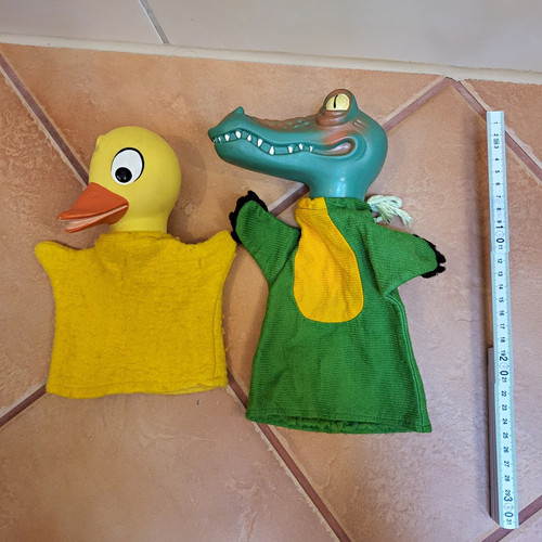 Ddr vintage handpuppen - 2,
