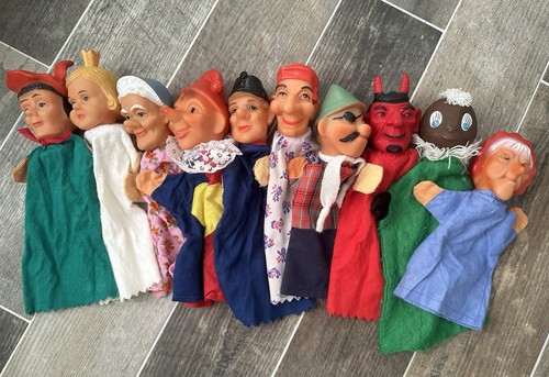 Stück ddr handpuppen - 10,