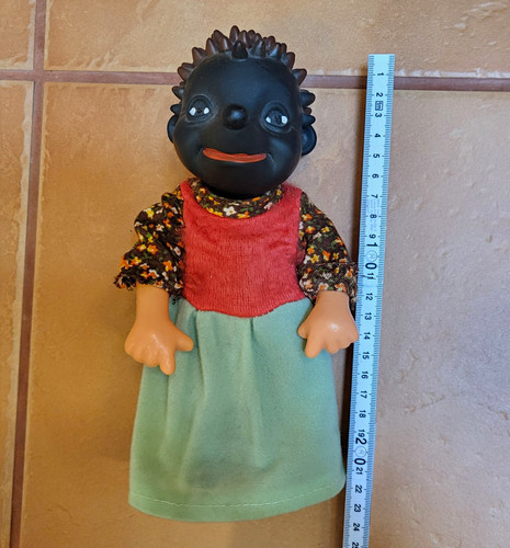 Ddr vintage igel puppe - vintage, frau