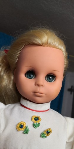 Ddr puppe mit süßem - ddr-puppe, gesicht