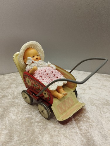Ddr puppenwagen blechspielzeug - ddr,