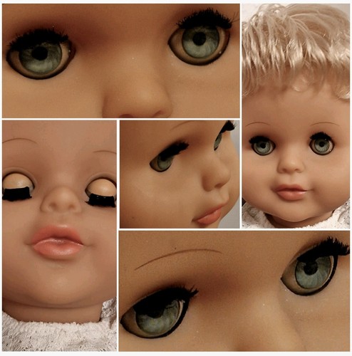 Vintage puppe aus er - puppe,