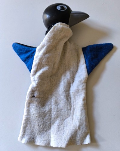 Handpuppe frau elster ddr - frau,