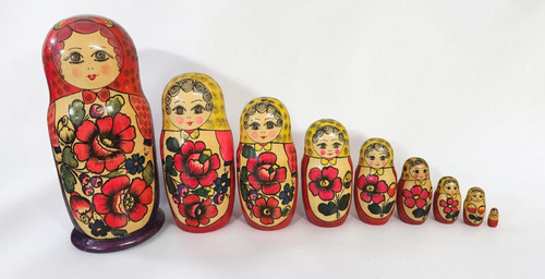 Handbemalte matroschka - matroschka, –