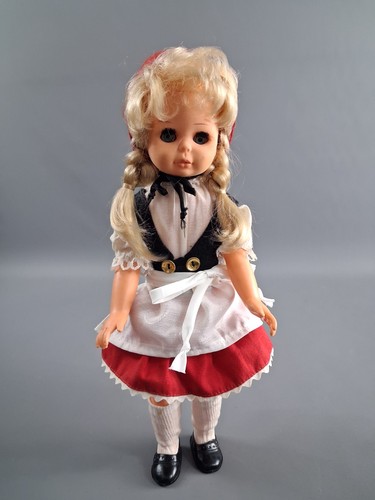 Puppe trachtenpuppe blond - puppe,